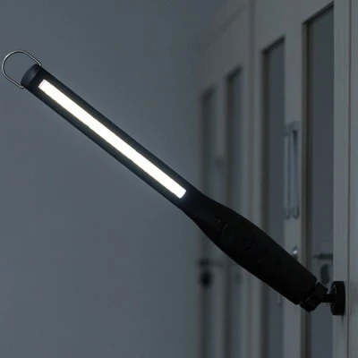 Επαναφορτιζόμενος φακός εργασίας 8W Led 500Lm 2-8h ρυθμιζόμενη φωτεινότητα & μαγνητική βάση Επαναφορτιζόμενος φακός εργασίας 8W Led 500Lm 2-8h ρυθμιζόμενη φωτεινότητα & μαγνητική βάση