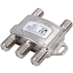 Μεταλικό diseq switch 4 way SAT-SWITCH 20 με 4 εισόδους και 1 έξοδο