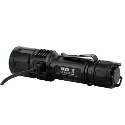 Φακός χειρός FITORCH EC30 Led 2600lm υψηλής φωτεινότητας με 5 επίπεδα φωτισμού strobe και SOS