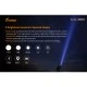 Φακός χειρός FITORCH EC30 Led 2600lm υψηλής φωτεινότητας με 5 επίπεδα φωτισμού strobe και SOS