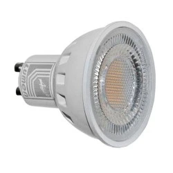 Λάμπα led GU10 ισχύος 10W 230V Ø50mm ντιμαριζόμενη 3000k θερμό λευκό φως δέσμης 105° 1000lm