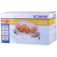Βραστήρας αυγών(1-6 αυγά) BOMANN EK 5022 WHITE 400W 230V 50Hz με ηχητική ειδοποίηση κατά την λήξη