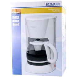Καφετιέρα φίλτρου 1.5L KA 183 CB WHITE 900W με περιστρεφόμενη-αποσπώμενη βάση και διακόπτη On/Off