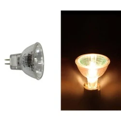 Λάμπα DICHROIC PAR11 ισχύος 20W 12V λευκό φως 38° κλειστή Φ35mm διάρκεια 2000h