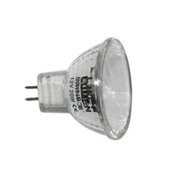 Λάμπα DICHROIC PAR11 κλειστή ισχύος 20W 12V κόκκινο φως Φ35mm δέσμη 38° και διάρκεια 2000h