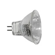 Λάμπα DICHROIC PAR11 ισχύος 20W 12V κίτρινο φως κλειστή Φ35mm δέσμη 38° και διάρκεια 2000h