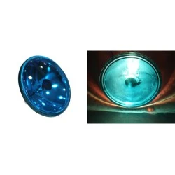 Λάμπα SEALED BEAM PAR36 σκληράς υάλου 30W 12V Ø110mm μπλε