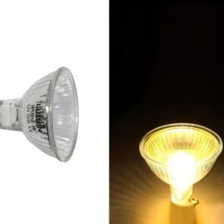 Λάμπα DICHROIC PAR16 κλειστή ισχύος 50W 12V κίτρινο φως δέσμης 38° Φ50mm διάρκεια 2000h