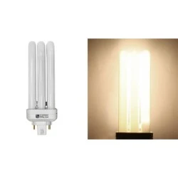 Λάμπα οικονομίας με PL βάση G24q3 4pin 32W(απόδοση 160W) 230V 2700k (827) θερμό φως 1950lm