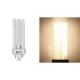 Λάμπα οικονομίας με PL βάση G24q3 4pin 32W(απόδοση 160W) 230V 2700k (827) θερμό φως 1950lm