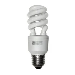 Λάμπα οικονομίας σπιράλ Ε27 11W(απόδοση 55W) 24VDC 2700K θερμό φως 631lm διάρκεια 8000h