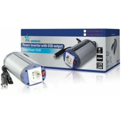 Inverter - μετατροπέας HQ HQ-INV150WU-24 150W 24V-230V USB τροποποιημένου ημιτόνου