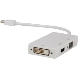 Αντάπτορας VLMP 37465 W0.20 Mini DisplayPort σε DVI VGA και HDMI