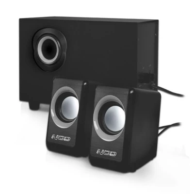 Στερεοφωνικά ηχεία NOD Cyclops 2.1, 2x3W & 1x5W με ενδεικτική LED λυχνία λειτουργίας