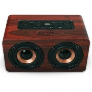 Ξύλινο φορητό bluetooth ηχείο NOD CONCERTO 2 x 5W με εμβέλεια σύνδεσης έως 10m και διακόπτη On/Off