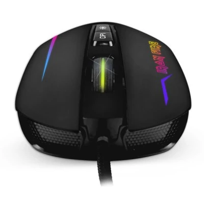 Ενσύρματο RGB Gaming ποντίκι NOD IRON με ανάλυση έως 3200DPI με πλήκτρο επιλογής μοτίβου φωτισμού