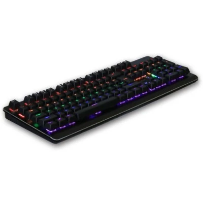Ενσύρματο μηχανικό gaming πληκτρολόγιο NOD IRON STRIKE με backlight RGB LED φωτισμό 6 χρωμάτων