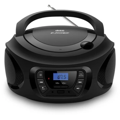 Φορητό ραδιόφωνο NOD INTRO με CD/USB/MP3/AUX οθόνη LCD και τηλεσκοπική κεραία