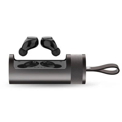 Ακουστικά NOD SOUNDTUBE με αλουμινένια θήκη φόρτισης Bluetooth TWS με εμβέλεια σύνδεσης έως & 10m