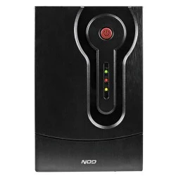 UPS Line interactive NOD U-650 360W 650VA με ενδεικτικές λυχνίες λειτουργίας και ηχητική ειδοποίηση