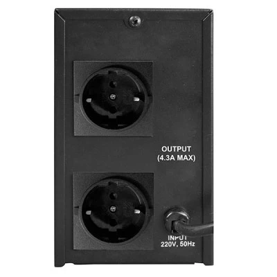 UPS Line interactive NOD U-650 360W 650VA με ενδεικτικές λυχνίες λειτουργίας και ηχητική ειδοποίηση