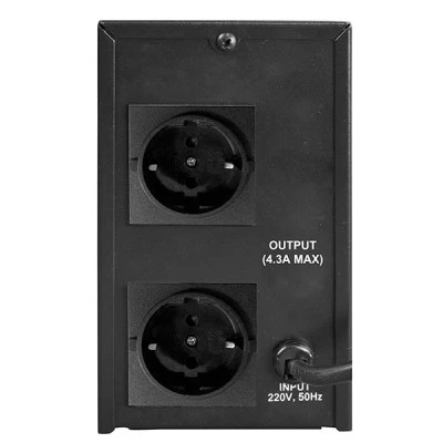 UPS Line interactive NOD U-850 480W 850VA με 2 πρίζες σούκο και ενδεικτικές λυχνίες λειτουργίας UPS Line interactive NOD U-850 480W 850VA με 2 πρίζες σούκο και ενδεικτικές λυχνίες λειτουργίας
