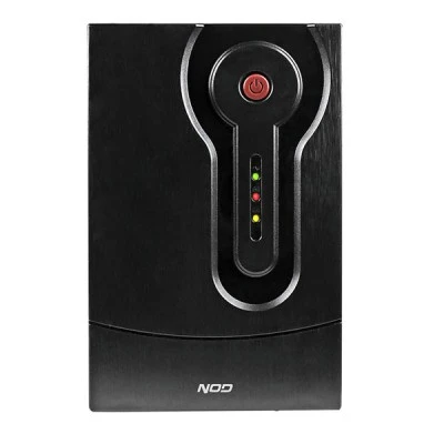 UPS Line interactive NOD U-1200VA με ενδείξεις χαμηλής μπαταρίας LED και 4 πρίζες σούκο