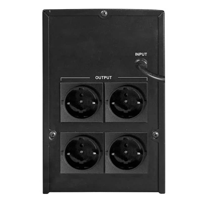 UPS Line interactive NOD U-1200VA με ενδείξεις χαμηλής μπαταρίας LED και 4 πρίζες σούκο