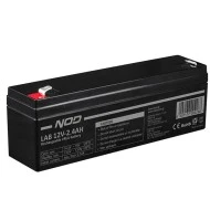 Μπαταρία μολύβδου NOD LAB 12V 2.4AH 14.4V-15V F5 < 0.72A ιδανική για UPS