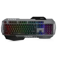 Ενσύρματο gaming πληκτρολόγιοNOD FURY με RGB LED οπίσθιο φωτισμό επιφάνεια από αλουμίνιο & palm rest