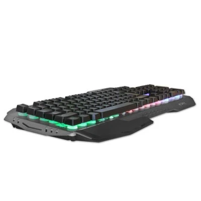 Ενσύρματο gaming πληκτρολόγιοNOD FURY με RGB LED οπίσθιο φωτισμό επιφάνεια από αλουμίνιο & palm rest