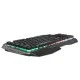 Ενσύρματο gaming πληκτρολόγιοNOD FURY με RGB LED οπίσθιο φωτισμό επιφάνεια από αλουμίνιο & palm rest