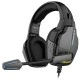 Gaming headset NOD SCREAMAGER με αναδιπλούμενο μικρόφωνο και rainbow RGB LED φωτισμό