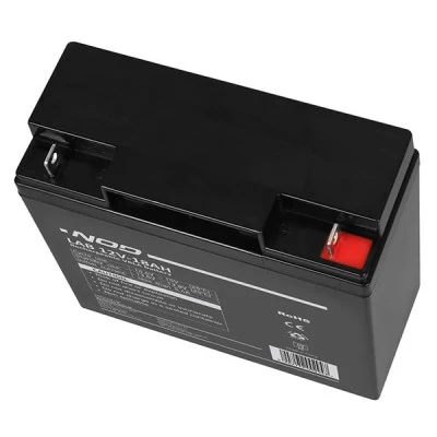Μπαταρία μολύβδου NOD LAB 12V-18AH μεγάλης διάρκειας ζωής με χαμηλό βαθμό αυτοεκφόρτισης