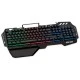 Ενσύρματο gaming πληκτρολόγιο NOD ZERO DARK US με RGB LED οπίσθιο φωτισμό & επιφάνεια από αλουμίνιο