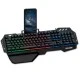 Ενσύρματο gaming πληκτρολόγιο NOD ZERO DARK US με RGB LED οπίσθιο φωτισμό & επιφάνεια από αλουμίνιο