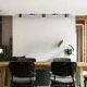 Φωτιστικό κρεμαστό Led 36W θερμό φως 3000k 2700lm δέσμης 110° μαύρο 25000h