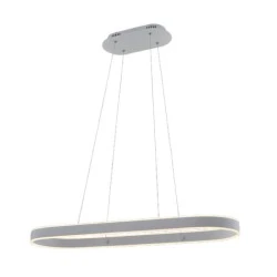 Φωτιστικό κρεμαστό γραμμικό Led 50W θερμό φως 3000k 2500lm 200° 900x300x1200 εσωτερικού χώρου
