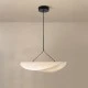 Φωτιστικό Κρεμαστό Tyvek Arte Illumina Nefi Μονόφωτο LED 12W 540Lm 3000K Φ500mm Λευκό