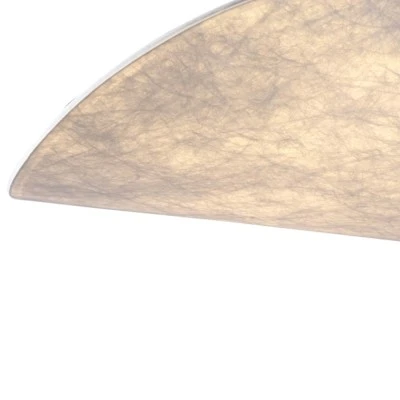 Φωτιστικό Κρεμαστό Tyvek Arte Illumina Nefi Μονόφωτο LED 12W 540Lm 3000K Φ500mm Λευκό
