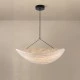 Φωτιστικό Κρεμαστό Tyvek Arte Illumina Nefi Μονόφωτο LED 15W 840Lm 3000K Φ600mm Λευκό