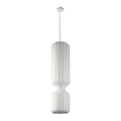 Φωτιστικό Κρεμαστό Tyvek & Μέταλλο Arte Illumina Neonis Μονόφωτο LED 12W 840Lm 3000K 250x2000mm Λευκό Φωτιστικό Κρεμαστό Tyvek & Μέταλλο Arte Illumina Neonis Μονόφωτο LED 12W 840Lm 3000K 250x2000mm Λευκό