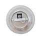 Φωτιστικό πλαφονιέρα από γυαλί με ντουί G9 max 25W 230x230x150mm ασημί ARTE ILLUMINA CLEAR