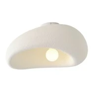 Πλαφονιέρα Οροφής Arte Illumina Teral Φ50cm E27 15W Λευκή