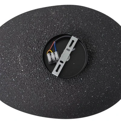 Πλαφονιέρα Οροφής Arte Illumina Teral Φ50cm E27 15W Μαύρη