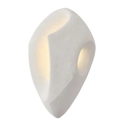 Απλίκα Τοίχου Πολυστερίνη Arte Illumina Rayon LED 5W 600Lm 3000K 360x210mm Λευκό