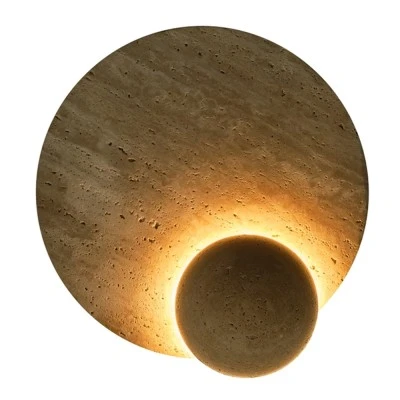 Απλίκα Τοίχου Τραβερτίνα-Γυαλί Arte Illumina Lito LED 5W 600Lm 3000K 230x60x280mm Απλίκα Τοίχου Τραβερτίνα-Γυαλί Arte Illumina Lito LED 5W 600Lm 3000K 230x60x280mm