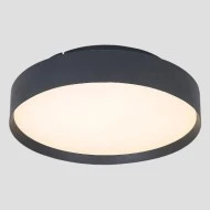Πλαφονιέρα Led μαύρη 80W θερμό φως 3000k 6800lm 120° Φ800X110 25000h
