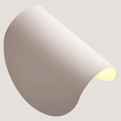 Απλίκα τοίχου Led 5W θερμό φως 3000k 375lm λευκή εσωτερικού χώρου IP20 διάρκειας 25000h