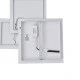 Φωτιστικό τοίχου LED 16W θερμό χρώμα φωτός 3000Κ 1400lm 450X440mm λευκό ARTE ILLUMINA THALIA
